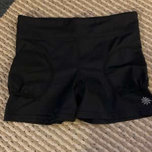 Athleta tennis ball shorts